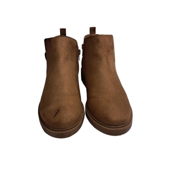 ESPRIT Women's Suede Ankle Boots Brown Size 7.5 M - Picture 2 of 16